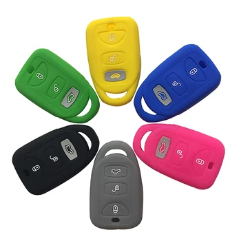 Silicone Rubber 3 Button Key Fob Skin Set Holder Protector Cute Key Cover for Kia Cerato Optima K5 2019 Key Cap Case Accessories
Silicone Rubber 3 Button Key Fob Skin Set Holder Protector Cute Key Cover for Kia Cerato Optima K5 2019 Key Cap Case Accessories