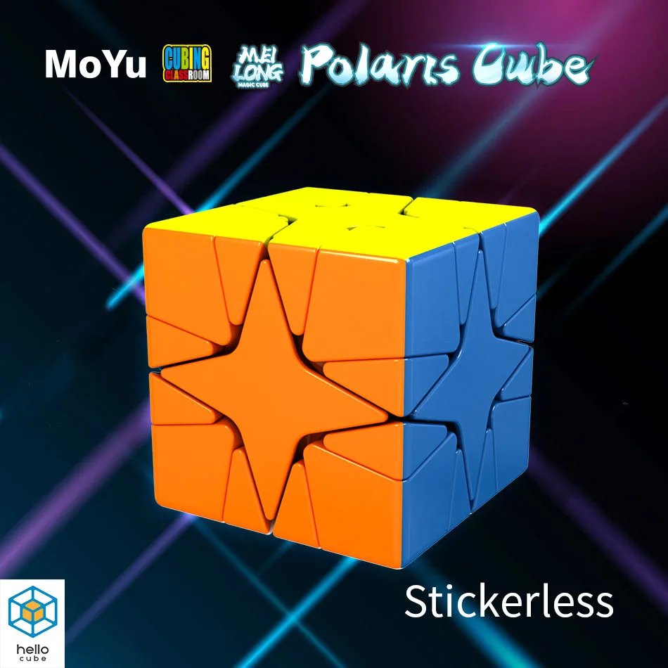 MoYu Cubing Classroom MeiLong Polaris Magic Cube Speed Puzzle Educational Toy for Kids Twist 3D Smooth Antistress Game Cube
MoYu Cubing Classroom MeiLong Polaris Magic Cube Speed Puzzle Educational Toy for Kids Twist 3D Smooth Antistress Game Cube