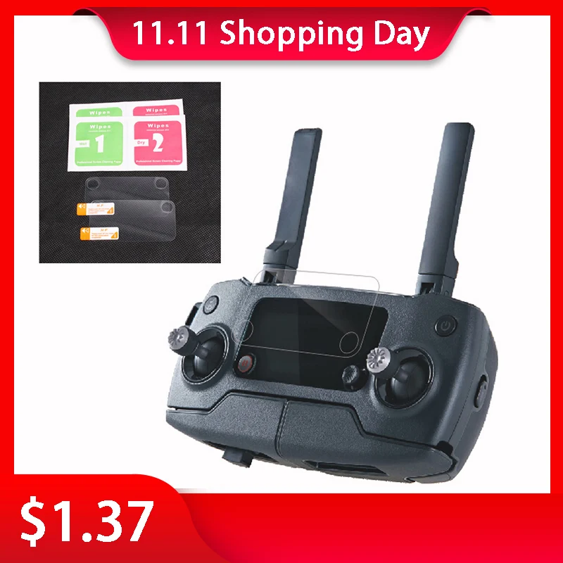 Controller Display Lens Film Screen Protector HD Clear Anti-Scratch Tempered Dust-proof Films for DJI Mavic Pro Mavic 2 Pro Zoom
Controller Display Lens Film Screen Protector HD Clear Anti-Scratch Tempered Dust-proof Films for DJI Mavic Pro Mavic 2 Pro Zoom