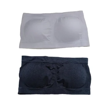 2Pcs Anti-exposure Large Tube Tops Double-layer Base Chest Wrap with Brassiere Pad Black White for Each Size L
2Pcs Anti-exposure Large Tube Tops Double-layer Base Chest Wrap with Brassiere Pad Black White for Each Size L