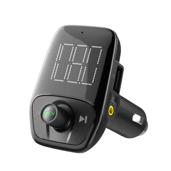 Bluetooth Car Radio USB Charger FM Transmitter Wireless Adapter MP3 Player hands-free calling Support U disk TF card 
Bluetooth Car Radio USB Charger FM Transmitter Wireless Adapter MP3 Player hands-free calling Support U disk TF card