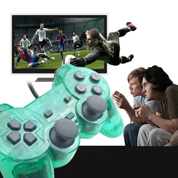 Wired Controller Gamepads For Sony PS2 Playstation2 Dual Shock Console Video Game Joystick Gamepads Long Cable Joypad
Wired Controller Gamepads For Sony PS2 Playstation2 Dual Shock Console Video Game Joystick Gamepads Long Cable Joypad