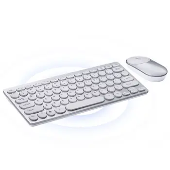 1Set 2.4G Wireless Silent Keyboard Mouse Mini Multimedia Keypad Mice for Notebook Laptop PC Computer
1Set 2.4G Wireless Silent Keyboard Mouse Mini Multimedia Keypad Mice for Notebook Laptop PC Computer