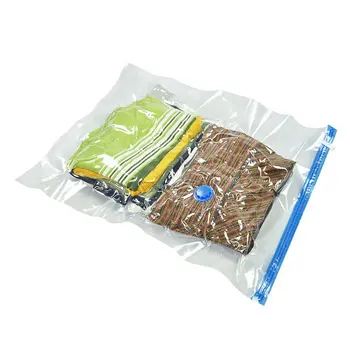 Vacuum Compression Bag Space Saver Storage Bag Manual Air Suction Pump Space Saving Bags Compressed Travel Reusable Large Saver 
Vacuum Compression Bag Space Saver Storage Bag Manual Air Suction Pump Space Saving Bags Compressed Travel Reusable Large Saver