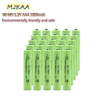 20 PCS /MJKAA NI-MH 1800 MAH 1.2V AAA Alkaline Battery Is Suitable for The Watch, Mouse, Computer, Toy Battery
20 PCS /MJKAA NI-MH 1800 MAH 1.2V AAA Alkaline Battery Is Suitable for The Watch, Mouse, Computer, Toy Battery