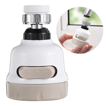 360° Swivel Faucet Tap Aerator Diffuser Nozzle Faucet Splash-Proof Filter 3 Gear Swivel Faucet Aerator
360° Swivel Faucet Tap Aerator Diffuser Nozzle Faucet Splash-Proof Filter 3 Gear Swivel Faucet Aerator