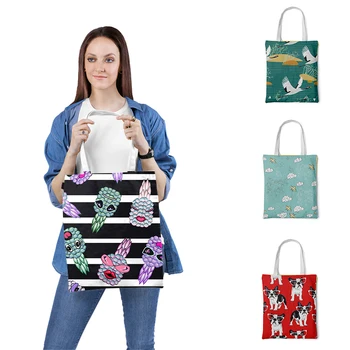 Fashion Women Canvas Shoulder Bag 3D Printing Shopping Bags Harajuku Students' Book Bag Cloth Handbags Tote For Girls 
Fashion Women Canvas Shoulder Bag 3D Printing Shopping Bags Harajuku Students' Book Bag Cloth Handbags Tote For Girls