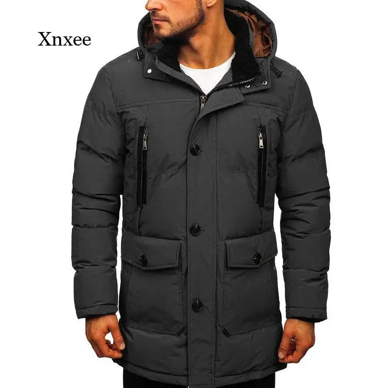 Men's Parkas Fashion New Overcoat Male Jacket Hooded Mens Coat Thick Warm Man Apparel High Quality Mens Winter Clothing
Men's Parkas Fashion New Overcoat Male Jacket Hooded Mens Coat Thick Warm Man Apparel High Quality Mens Winter Clothing