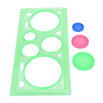 3DPainting Multi-function Spirograph Children Drawing Plastic Ruler Shaper Kit Spirograph Drawing Toys Set Interlocking Gears
3DPainting Multi-function Spirograph Children Drawing Plastic Ruler Shaper Kit Spirograph Drawing Toys Set Interlocking Gears