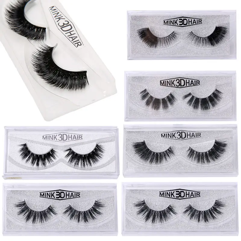 Natural Long False Eyelashes 3D 100% Mink Lashes High Volume Handmade Thick Soft Eye Lashes Makeup Extension Tools with Box
Natural Long False Eyelashes 3D 100% Mink Lashes High Volume Handmade Thick Soft Eye Lashes Makeup Extension Tools with Box