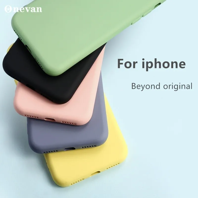 ONEVAN Silicone Phone Case For iphone 7 8 Plus 11 Pro Max Funda Soft TPU Shockproof Cover Full Protective Capa For iphone x
ONEVAN Silicone Phone Case For iphone 7 8 Plus 11 Pro Max Funda Soft TPU Shockproof Cover Full Protective Capa For iphone x