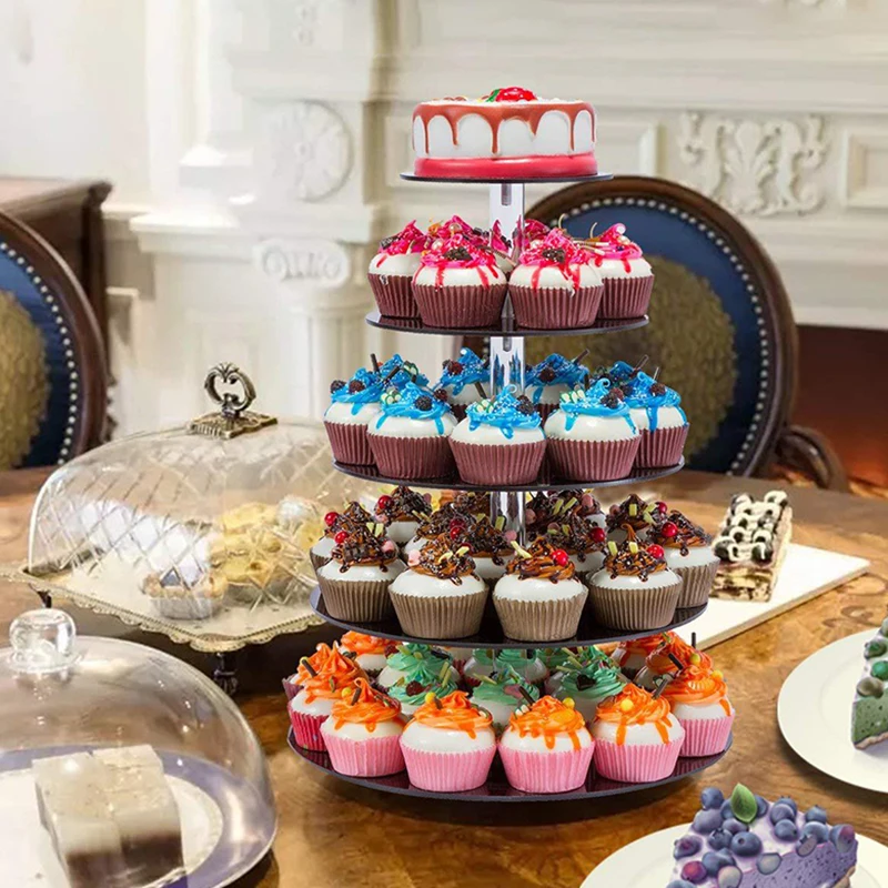 5 Tiers Cake Stand Display Rack Birthday Wedding Party Birthday Cupcake Tower Display Holder Decor Cake Decorating Supplies 5 Tiers Cake Stand Display Rack Birthday Wedding Party Birthday Cupcake Tower Display Holder Decor Cake Decorating Supplies