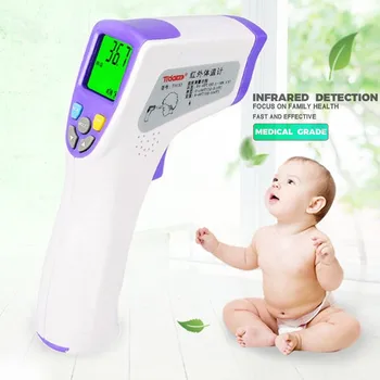 Non-contact Forehead Thermometer Digital Infrared Meter Body Temporal Thermometer Precise Handheld Body Fever Measure Tool