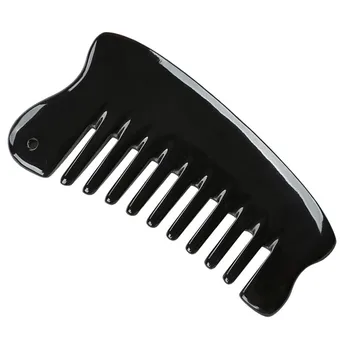 1pc Natural Ox Horn Multi-functional Massage Hair Back Scraping Massage Comb Hair Scalp Massage Comb for Women and Men (Black)
1pc Natural Ox Horn Multi-functional Massage Hair Back Scraping Massage Comb Hair Scalp Massage Comb for Women and Men (Black)