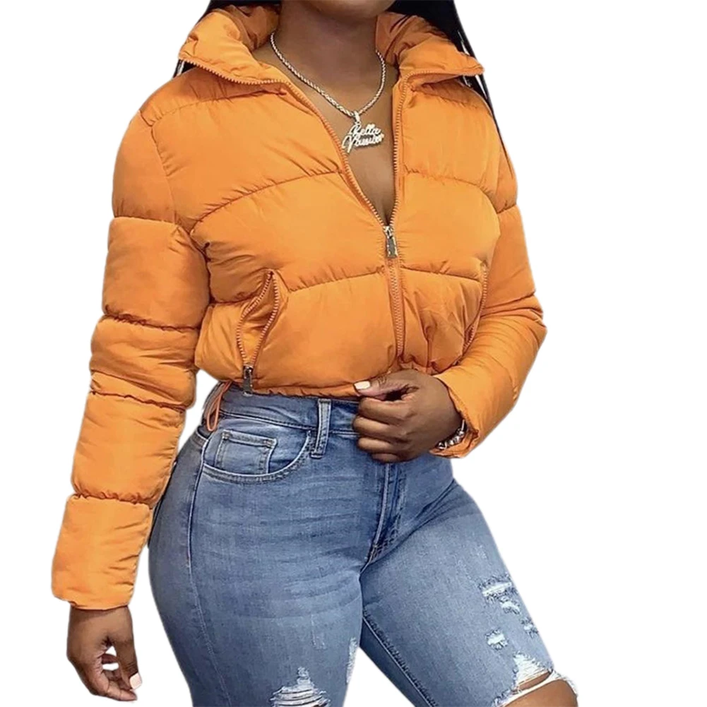 hunter-wish Women Cropped Padded Coat Fashion Winter Clothes Bubble Coats Adjustable Pocket Outwear Orange Black In Stock
hunter-wish Women Cropped Padded Coat Fashion Winter Clothes Bubble Coats Adjustable Pocket Outwear Orange Black In Stock