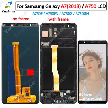 for Samsung Galaxy A7 2018 LCD Display Touch Screen Digitizer A750 A750F with frame Assembly for Samsung a750 LCD
for Samsung Galaxy A7 2018 LCD Display Touch Screen Digitizer A750 A750F with frame Assembly for Samsung a750 LCD