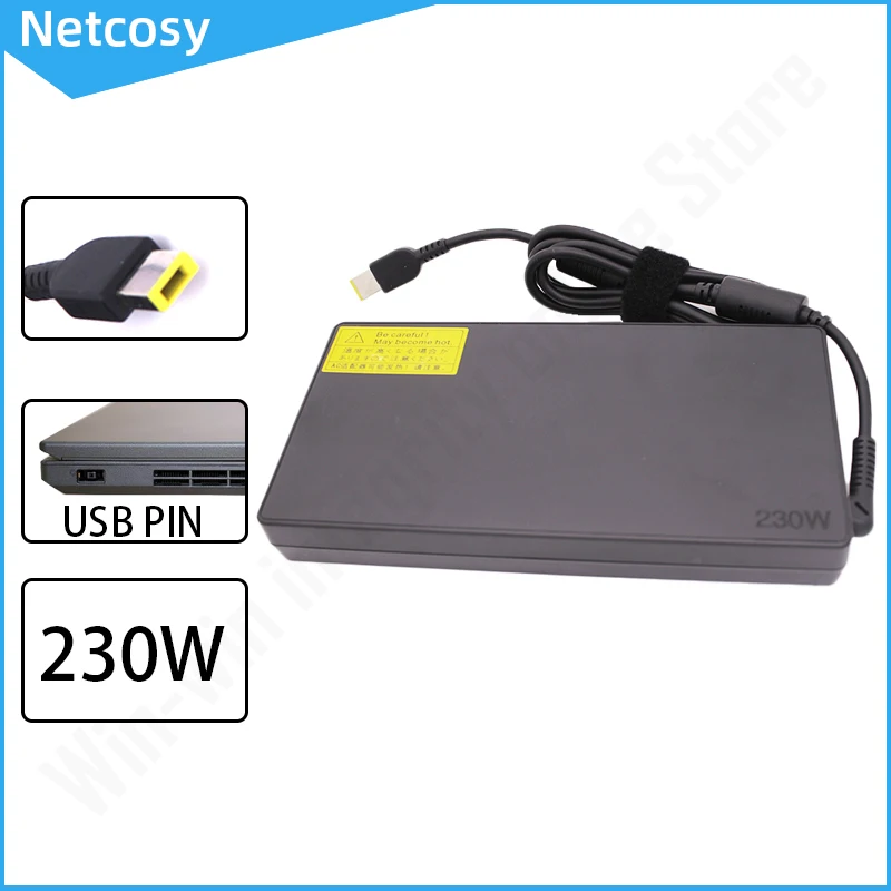 20V 11.5A 230W USB Laptop AC Adapter Power Supply Charger For Lenovo Legion Y7000 Y7000P Y9000K Y920 Y910 Y900 Y740 Y730 Y545
20V 11.5A 230W USB Laptop AC Adapter Power Supply Charger For Lenovo Legion Y7000 Y7000P Y9000K Y920 Y910 Y900 Y740 Y730 Y545