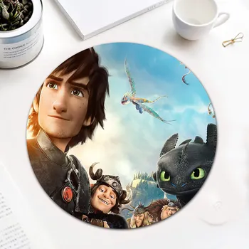 How to Train Your Dragon Gaming Circle Mouse Pad Computer Size for 20*20 22*22 24*24cm Round Mousepad Rubber Mice Mat
How to Train Your Dragon Gaming Circle Mouse Pad Computer Size for 20*20 22*22 24*24cm Round Mousepad Rubber Mice Mat