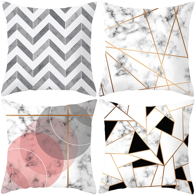 Square super soft pillow ins Nordic style marble pattern series sofa living room cushion
Square super soft pillow ins Nordic style marble pattern series sofa living room cushion