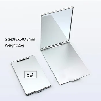 5 Sizes Ultra-thin Makeup Mirror Vanity Mirror Cosmetic Mirror MakeUp Pocket Silver Rectangle Foldable Hand Compact Makeup
5 Sizes Ultra-thin Makeup Mirror Vanity Mirror Cosmetic Mirror MakeUp Pocket Silver Rectangle Foldable Hand Compact Makeup