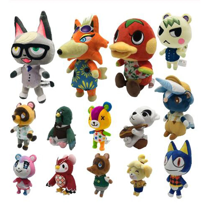 6pcs/lot Animal Crossing Plush Toy Cartoon Amiibo marshal Rare animals Jingjiang Plush Toy Doll isabelle plush toys
6pcs/lot Animal Crossing Plush Toy Cartoon Amiibo marshal Rare animals Jingjiang Plush Toy Doll isabelle plush toys