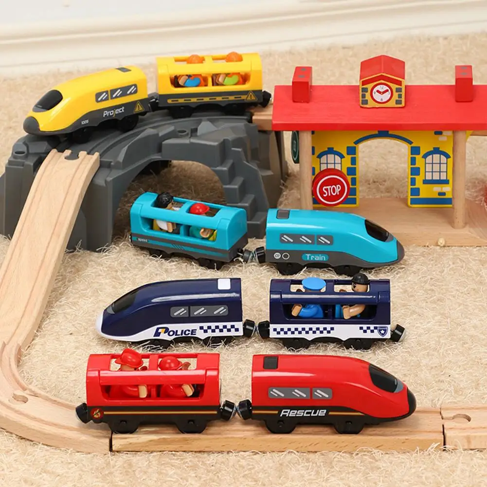 Remote Control RC Electric Small Train Toys Set Connected with Wooden Railway Track Interesting Present for Children
Remote Control RC Electric Small Train Toys Set Connected with Wooden Railway Track Interesting Present for Children