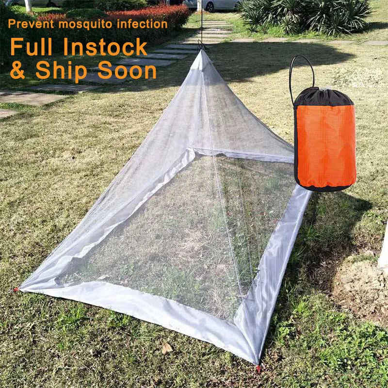 Outdoor Camping Mosquito Net Tent for Single Camping Protection against mosquito virus transmission Camping Bed Anti Bed Tent
Outdoor Camping Mosquito Net Tent for Single Camping Protection against mosquito virus transmission Camping Bed Anti Bed Tent