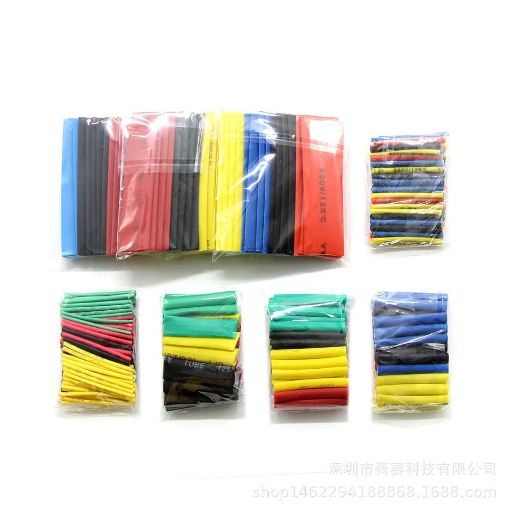 328PCS Heat Shrinkable Tube Insulation Sleeve Flame Retardant Electrician Household Wiring Data Line Color Heat Shrinkable Tube
328PCS Heat Shrinkable Tube Insulation Sleeve Flame Retardant Electrician Household Wiring Data Line Color Heat Shrinkable Tube