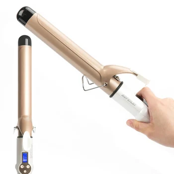 Professional curling iron Ceramic curling wand roller beauty styling tools With LCD Display 19-32mm Hair Curler
Professional curling iron Ceramic curling wand roller beauty styling tools With LCD Display 19-32mm Hair Curler