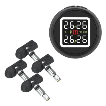 LEEPEE TPMS Cigarette Lighter Type Save Fuel High Temperature Alarm Car Tire Pressure Monitoring System with 4 Internal Sensors
LEEPEE TPMS Cigarette Lighter Type Save Fuel High Temperature Alarm Car Tire Pressure Monitoring System with 4 Internal Sensors