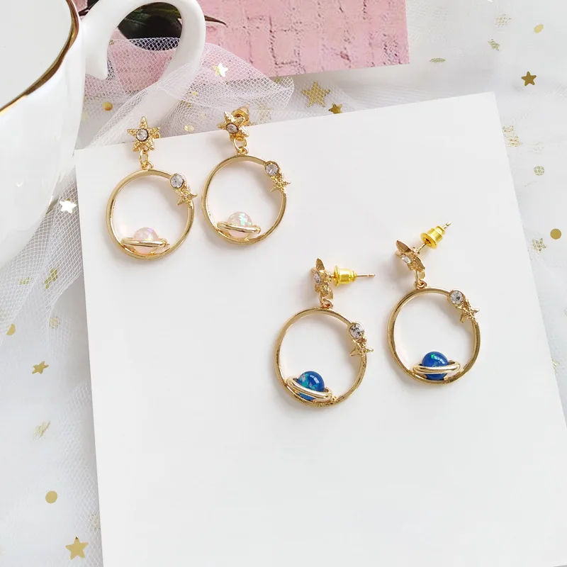 Mysterious Pink Planet Simple Clip Earrings No Hole Cubic Zircon Star Round Charm Earrings Jewelry
Mysterious Pink Planet Simple Clip Earrings No Hole Cubic Zircon Star Round Charm Earrings Jewelry