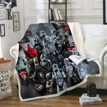 Star Wars 3D Printing Plush Fleece Blanket Adult Fashion Quilts Home Office Washable Duvet Casual Kids Sherpa Blanket 13
Star Wars 3D Printing Plush Fleece Blanket Adult Fashion Quilts Home Office Washable Duvet Casual Kids Sherpa Blanket 13
