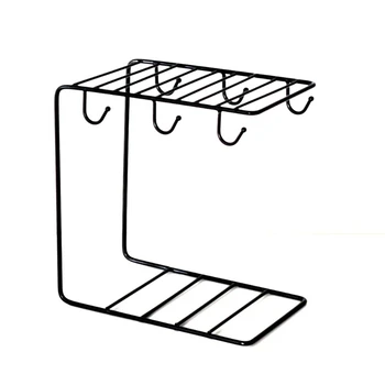 Metal Mug Tree Holder Stand for Counter 6 Hooks Coffee Cup Display Hanger Rack Organizer for Kitchen Cabinet
Metal Mug Tree Holder Stand for Counter 6 Hooks Coffee Cup Display Hanger Rack Organizer for Kitchen Cabinet