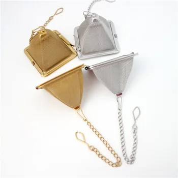 50pcs Stainless Steel Pyramid Tea Infuser Tea Strainer Loose Teapot Leaf Filter Tea Tool Accessories WB1582
50pcs Stainless Steel Pyramid Tea Infuser Tea Strainer Loose Teapot Leaf Filter Tea Tool Accessories WB1582