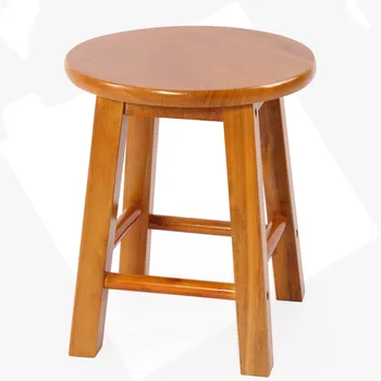 Solid Wooden Stool Round Stool Creative Small Chair Adult Household Small Wooden Stool Living Room Small Stool Children Bench Lo
Solid Wooden Stool Round Stool Creative Small Chair Adult Household Small Wooden Stool Living Room Small Stool Children Bench Lo
