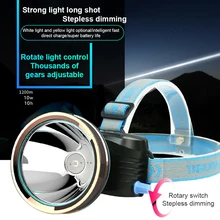 3500LM Powerful LED Headlamp High Power Headlight Rechargeable Built-in Battery USB Head Flashlight Torch For Fishing Outdoor
3500LM Powerful LED Headlamp High Power Headlight Rechargeable Built-in Battery USB Head Flashlight Torch For Fishing Outdoor
