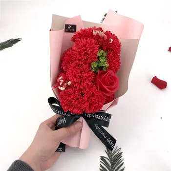 Carnation bouquet Christmas and valentine's day gifts Simulated rose bouquet Romantic and creative birthday gift
Carnation bouquet Christmas and valentine's day gifts Simulated rose bouquet Romantic and creative birthday gift