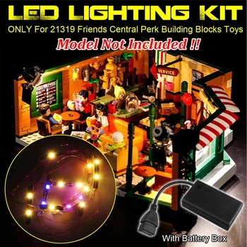 DIY LED Light Lighting Kit ONLY For LEGO 21319 Friends Central Perk Bricks Toy (Not Include The Model)
DIY LED Light Lighting Kit ONLY For LEGO 21319 Friends Central Perk Bricks Toy (Not Include The Model)