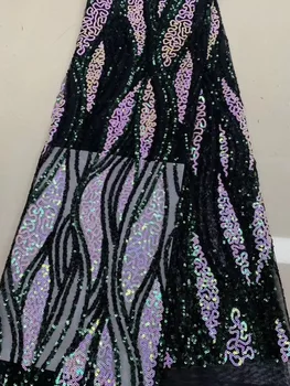 African Lace Fabric 2020 Embroidered Nigerian Lace Fabric Bridal High Quality Gold Line French Tulle Lace Fabric For Women Dress
African Lace Fabric 2020 Embroidered Nigerian Lace Fabric Bridal High Quality Gold Line French Tulle Lace Fabric For Women Dress