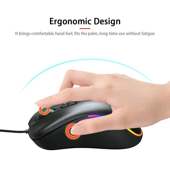 Honeycomb Mouse Wired Gaming Mice Backlight 6400 DPI USB Wired Ergonomic Hollow-Out Mouse Professional Computer Peripherals
Honeycomb Mouse Wired Gaming Mice Backlight 6400 DPI USB Wired Ergonomic Hollow-Out Mouse Professional Computer Peripherals
