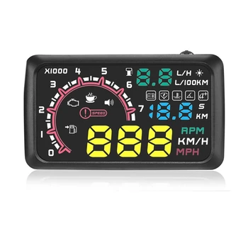 Multi-Function Car 5.5 Inch Hud Head Up Display Speeding Fuel Warning Windshield Projector System With Obd2
Multi-Function Car 5.5 Inch Hud Head Up Display Speeding Fuel Warning Windshield Projector System With Obd2