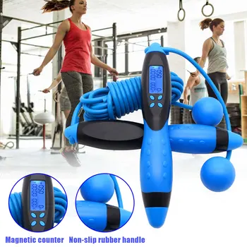 Jump Rope Digital Counter for Indoor/Outdoor Fitness Training Boxing Adjustable Calorie Skipping Rope Workout for Women Men Fit
Jump Rope Digital Counter for Indoor/Outdoor Fitness Training Boxing Adjustable Calorie Skipping Rope Workout for Women Men Fit