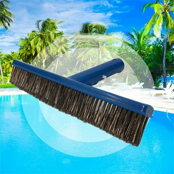 1pc Blue Handheld Pool Brush 10 Inch Algae Pool Spa Brush With Stainless Steel Bristle Heavy Clean Tools
1pc Blue Handheld Pool Brush 10 Inch Algae Pool Spa Brush With Stainless Steel Bristle Heavy Clean Tools