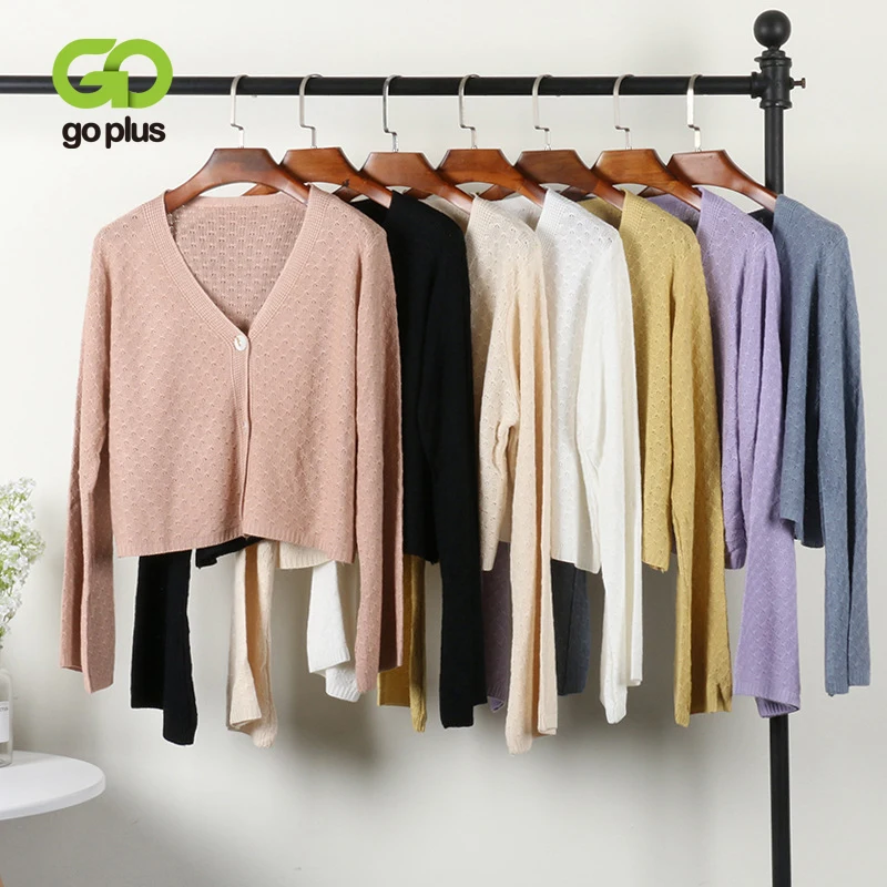 GOPLUS Cardigan Women Summer Black White Cardigans V-Neck Flare Sleeve Knitted Tops Korean Style Sweaters Kobieta Swetry C10650
GOPLUS Cardigan Women Summer Black White Cardigans V-Neck Flare Sleeve Knitted Tops Korean Style Sweaters Kobieta Swetry C10650