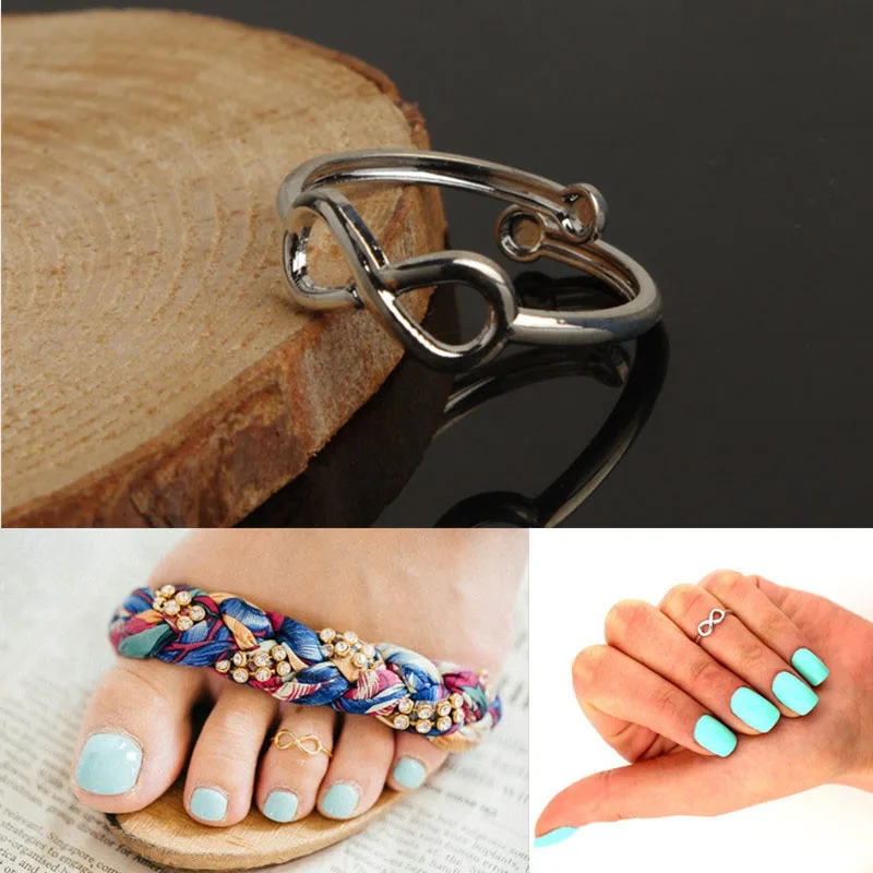 1pc Celebrity Fashion Simple Retro Infinity Design Adjustable Toe Ring Foot Jewelry
1pc Celebrity Fashion Simple Retro Infinity Design Adjustable Toe Ring Foot Jewelry