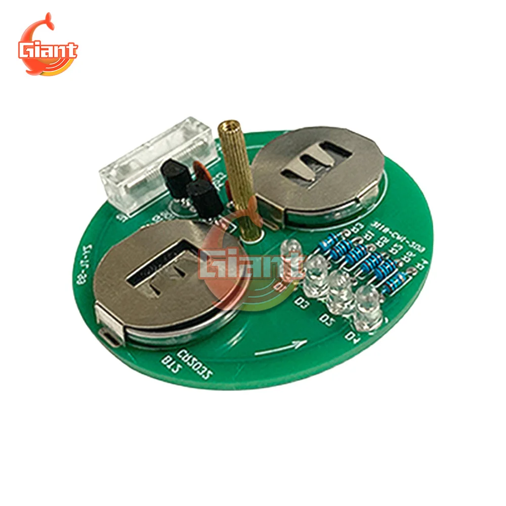 LED rotating gyro cover flashing lights diy electronic welding product kit fun production component parts Dropshipping Wholesale
LED rotating gyro cover flashing lights diy electronic welding product kit fun production component parts Dropshipping Wholesale