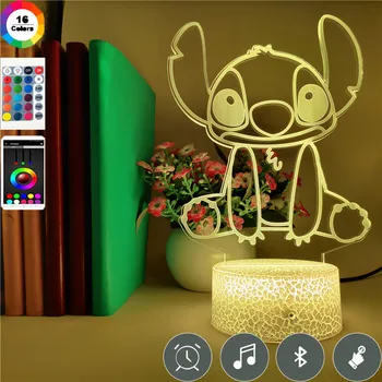Hot Cartoon Stitch Teddy Dog 7 Colors 3D Lamp LED RGB Night Light Action Figure Children Home Decor Adults Xmas Gift Clock Lamp
Hot Cartoon Stitch Teddy Dog 7 Colors 3D Lamp LED RGB Night Light Action Figure Children Home Decor Adults Xmas Gift Clock Lamp