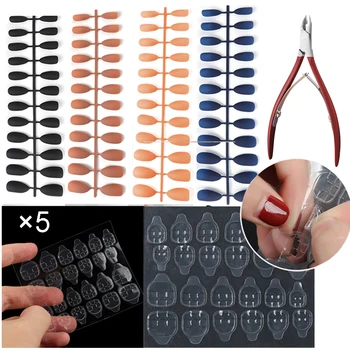 Full Cover False Nail Tips with Adhesive Tape Glue Sticker Nail Art Manicure Tool Dead Skin Clipper Fake Nails Extension Set
Full Cover False Nail Tips with Adhesive Tape Glue Sticker Nail Art Manicure Tool Dead Skin Clipper Fake Nails Extension Set