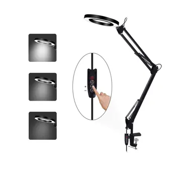 Led Folding Long Arm Clip Eye Protection Table Lamp Usb Reading Clip Book Lamp Magnifying Glass Electronic Maintenance Lamp
Led Folding Long Arm Clip Eye Protection Table Lamp Usb Reading Clip Book Lamp Magnifying Glass Electronic Maintenance Lamp