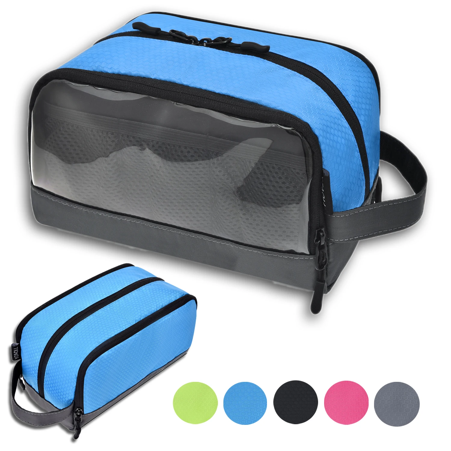 Soperwillton Travel Toiletry Bag for Men Women Dopp Kit Shaving Bag Organizer Nylon Perfect Travel Accessory Gift #9003
Soperwillton Travel Toiletry Bag for Men Women Dopp Kit Shaving Bag Organizer Nylon Perfect Travel Accessory Gift #9003